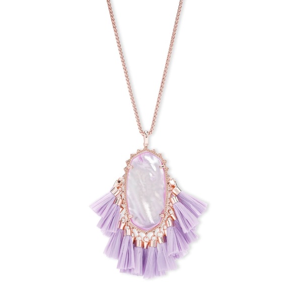Kendra Scott Jewelry - 💜NWT💜Kendra Scott Betsy Necklace in Lilac💜